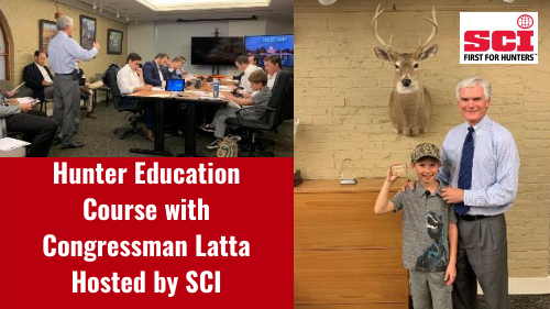 Hunter Education Course with Congressman Latta Hosted by SCI