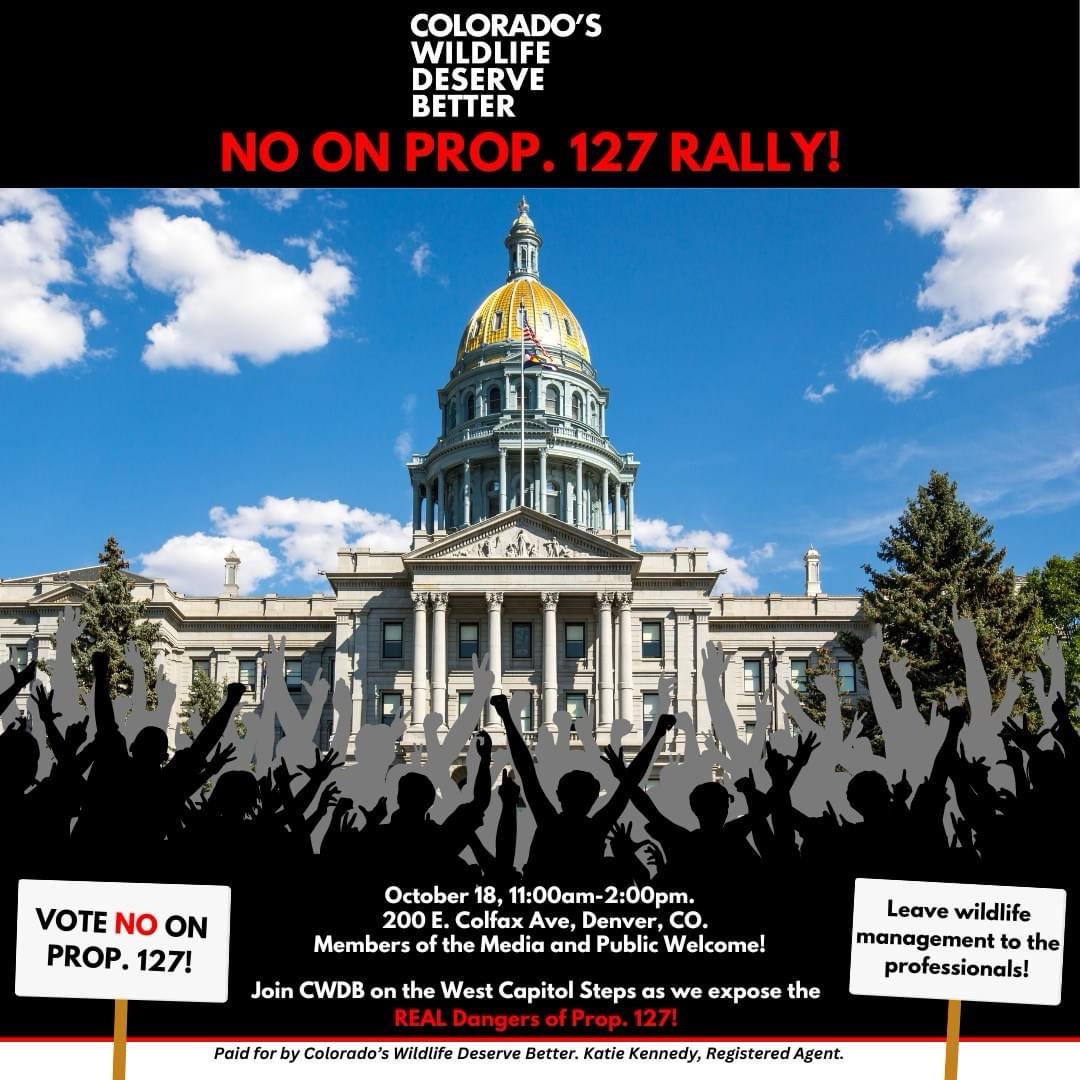 Rally for Science Based Wildlife Management | Colorado